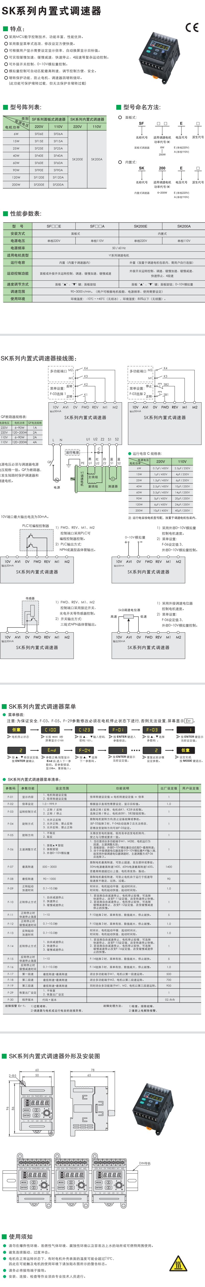 SK系列內置式調速器(圖1)